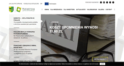 Desktop Screenshot of gok.rokietnica.pl